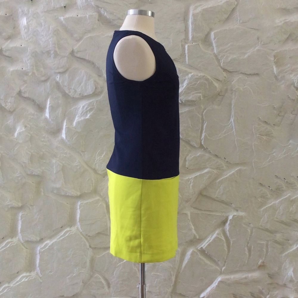 Trina Turk Color Block Mini Shift Dress - Picture 5 of 8